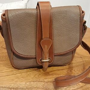 Dooney & Bourke Brown and Tan Crossbody Bag